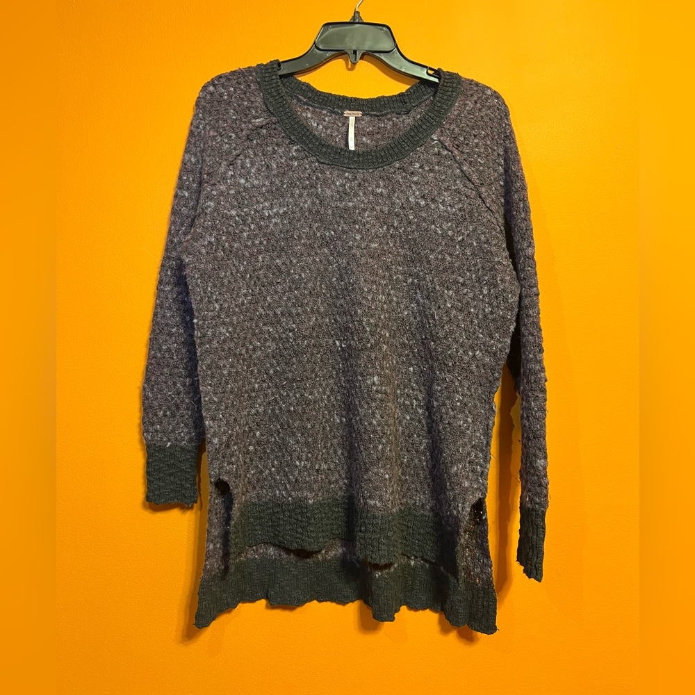 Purple Free People sweater in XS